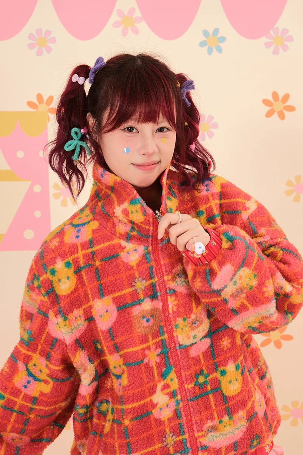 Showa Dessert House Wendbare Wolljacke
