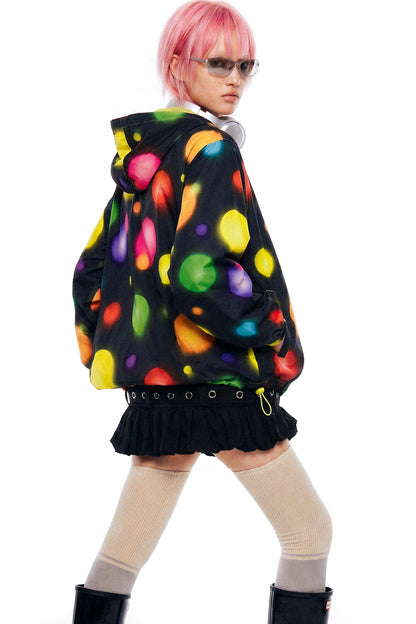 Teflon Retro Polka Dot Jacket