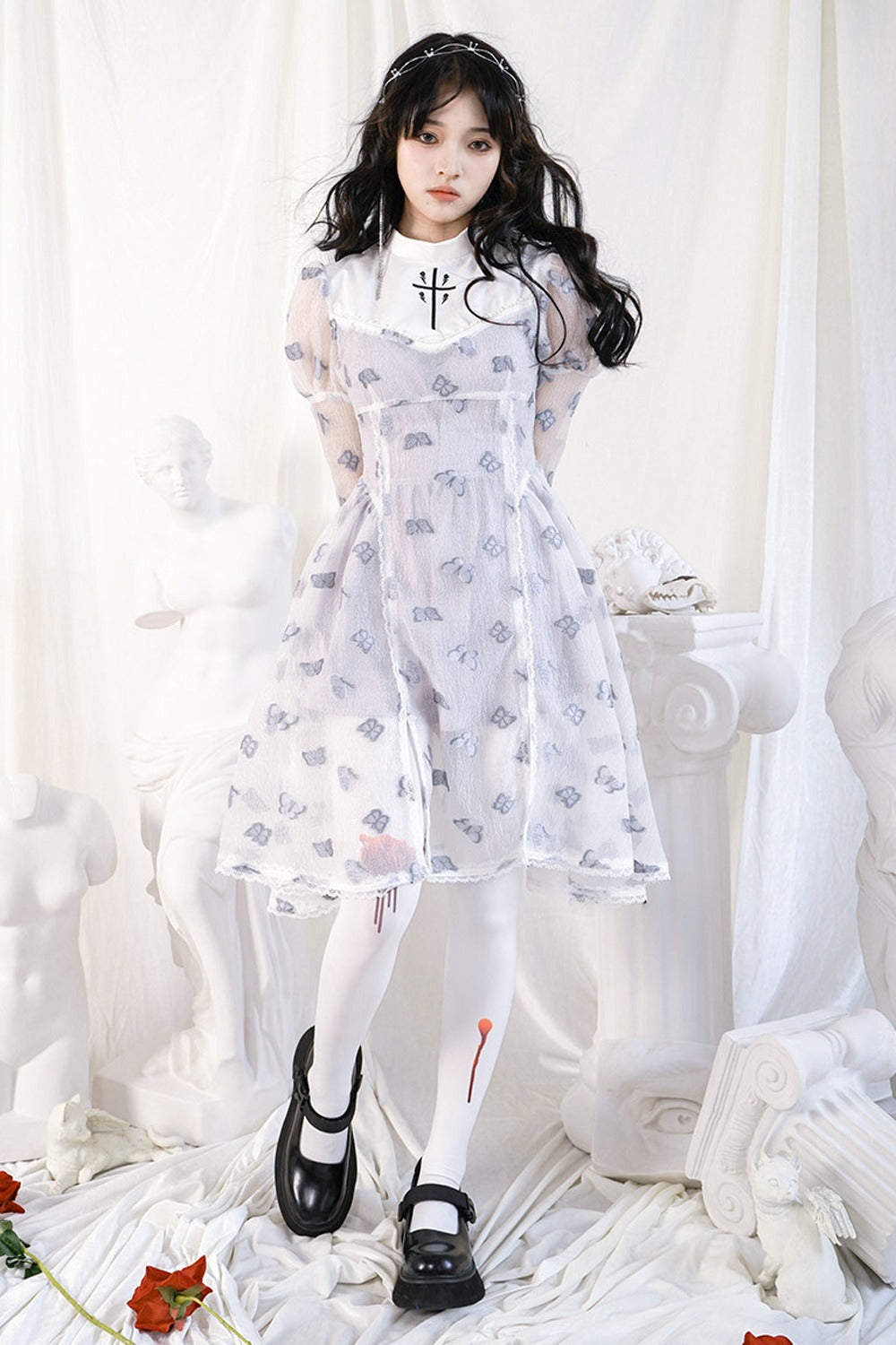 Butterfly Lace Princess Dress