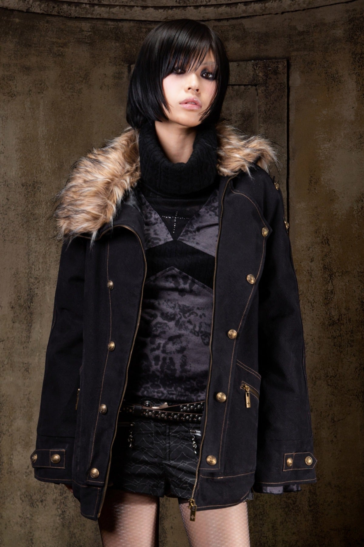 Style Mid-Length Loose Jacket