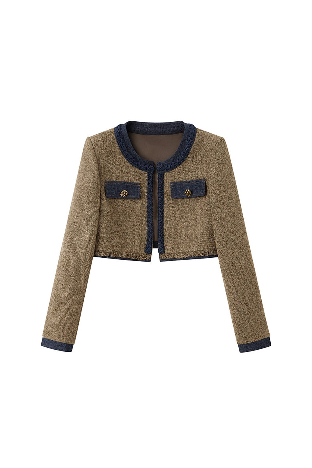 Elegant and Slimming 3D Rose Jacket Set-Up