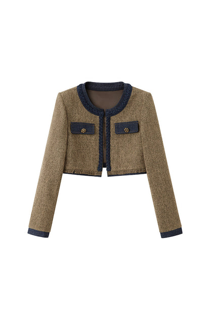 Elegant and Slimming 3D Rose Jacket Set-Up