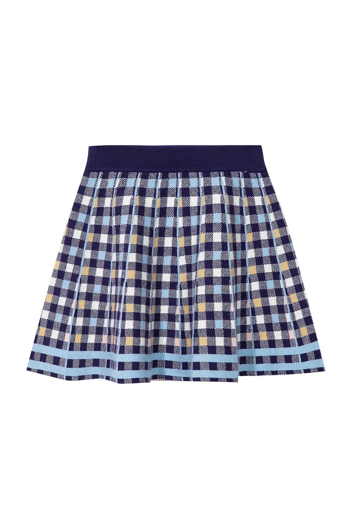 Heart Bear Knit Sweater Skirt Set-Up