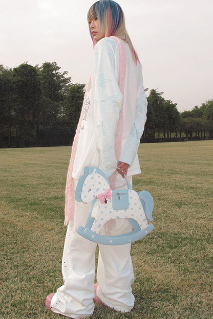 Rocking Horse Crossbody Handheld Bag