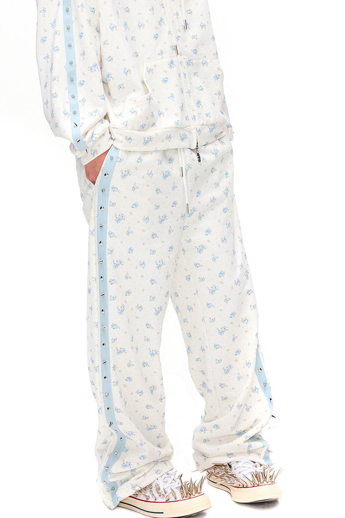 Rose Thorns Spiked Sweatpants