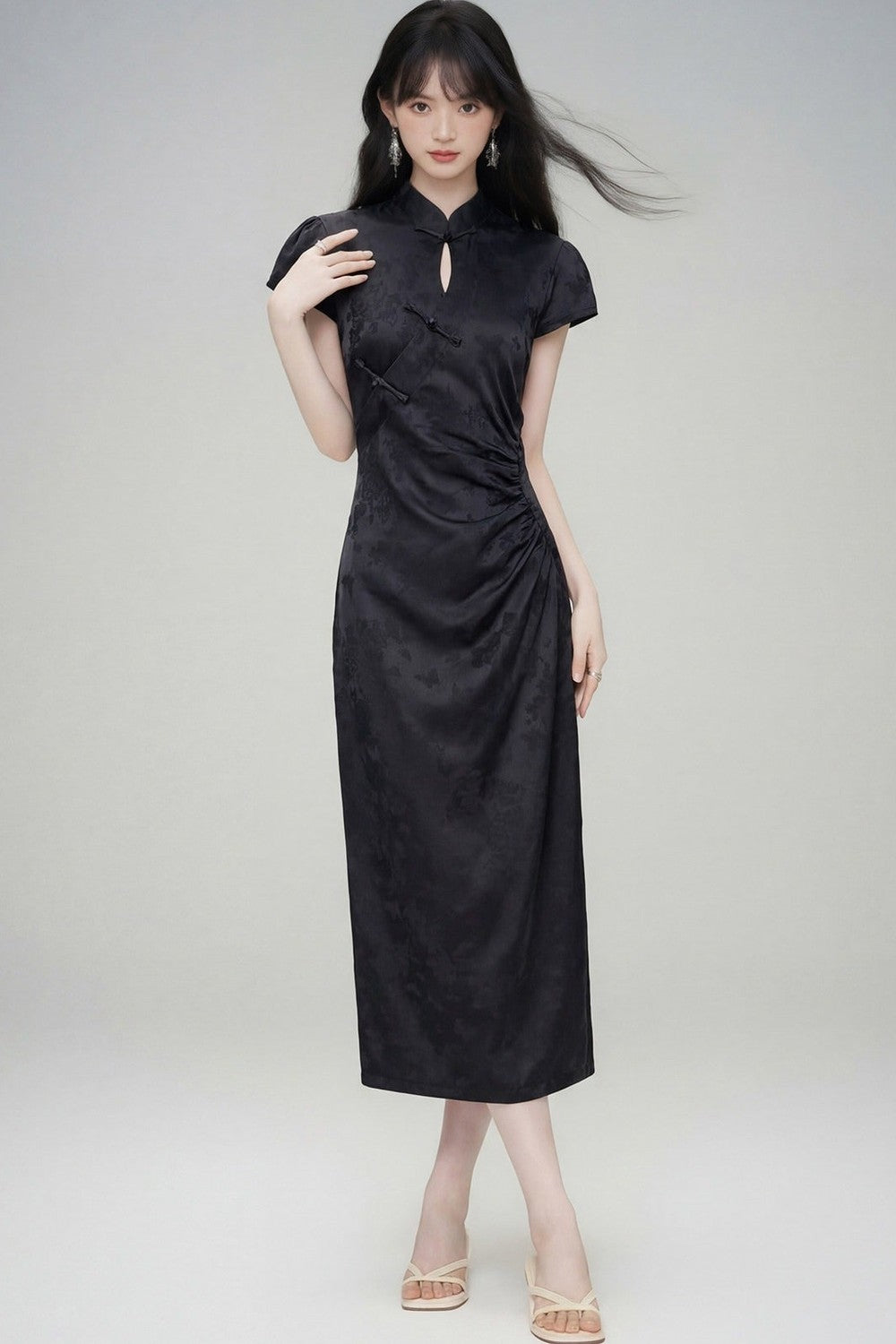 New Chinese Modified Cheongsam Dress