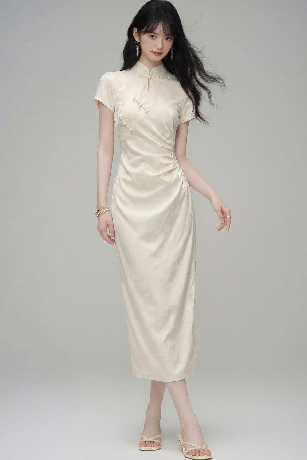New Chinese Modified Cheongsam Dress