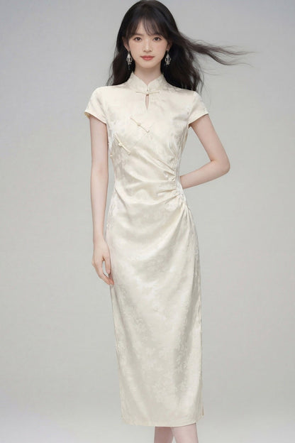 New Chinese Modified Cheongsam Dress