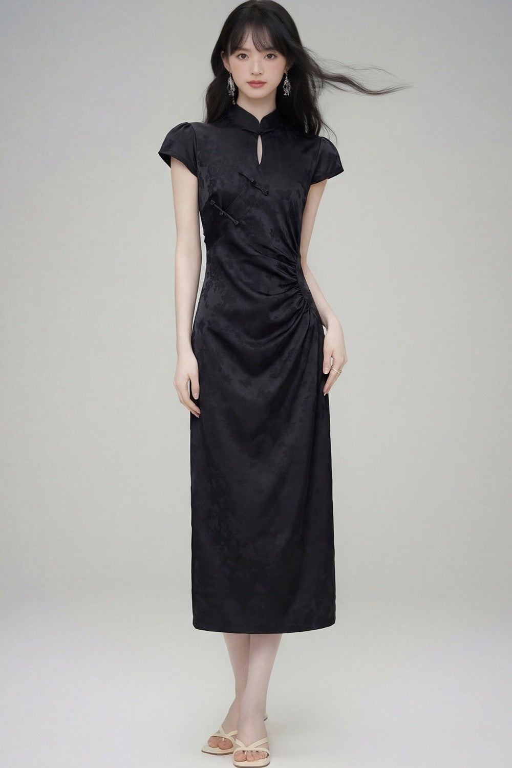 New Chinese Modified Cheongsam Dress