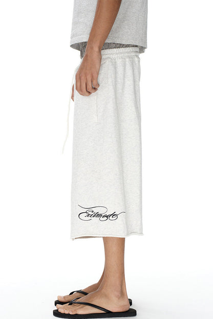 Double-Waist Plaid Patchwork Sweatpants