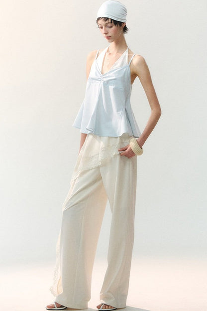 Color-Block Faux Layered Camisole Top