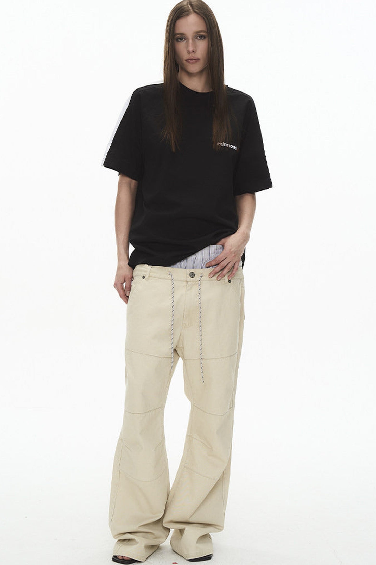 Retro Pure Color T-Shirt