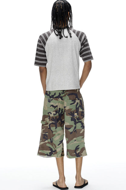 Retro Stripe Raglan T-Shirt