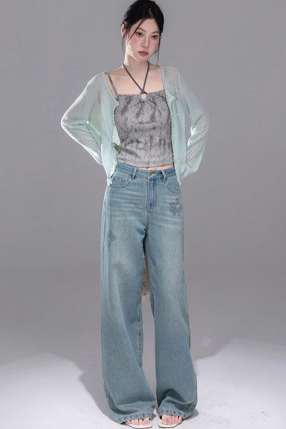 Ink Cloud Gray Camisole