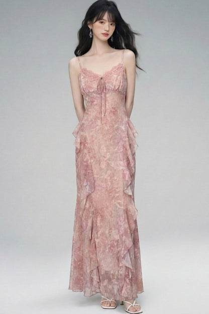 Gradient Slip Dress