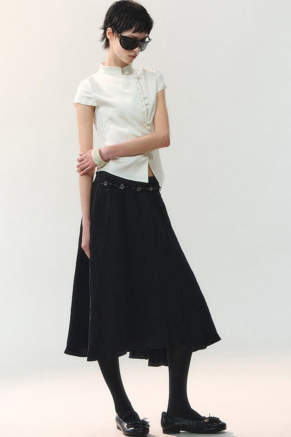 Deconstructing Era A-Line Skirt