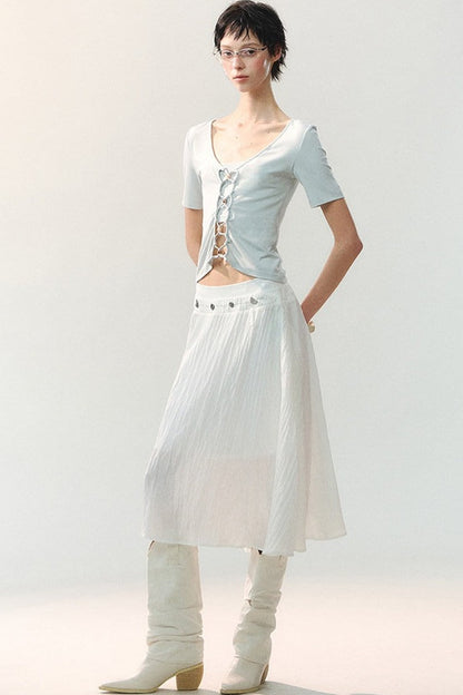 Deconstructing Era A-Line Skirt