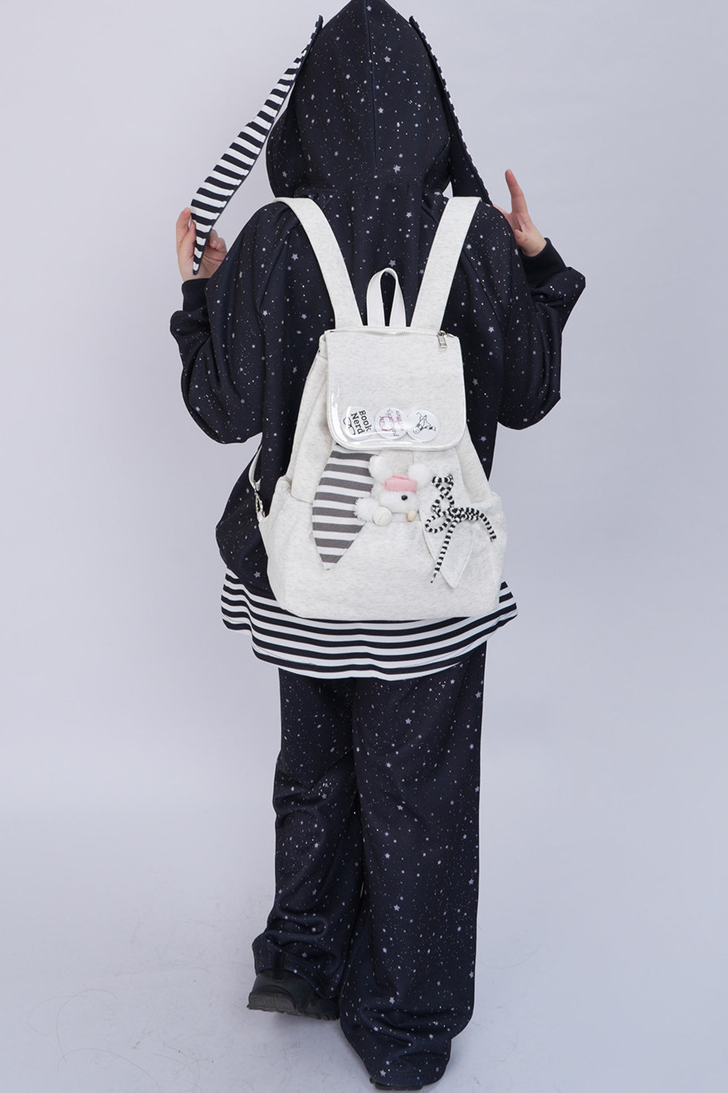 Wild Style Rabbit Ear Backpack