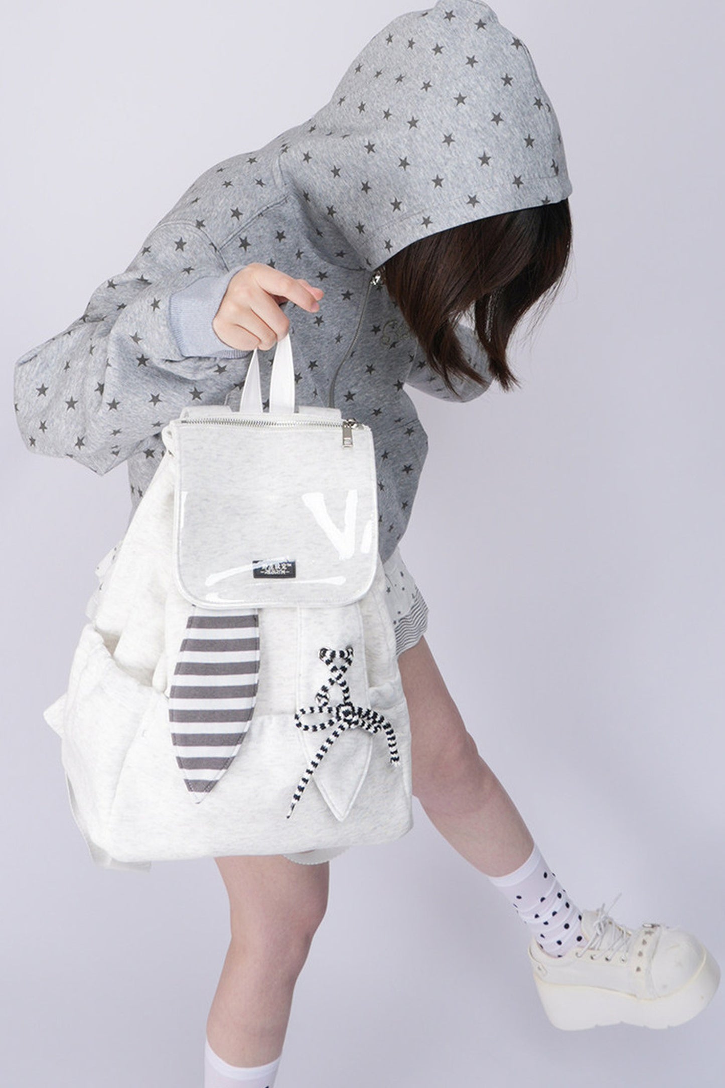 Wild Style Rabbit Ear Backpack