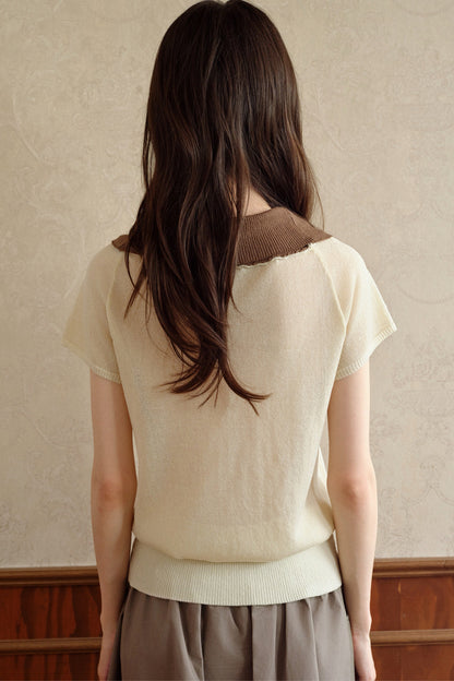 Mint Green Lyocell Rocking Horse Sweater