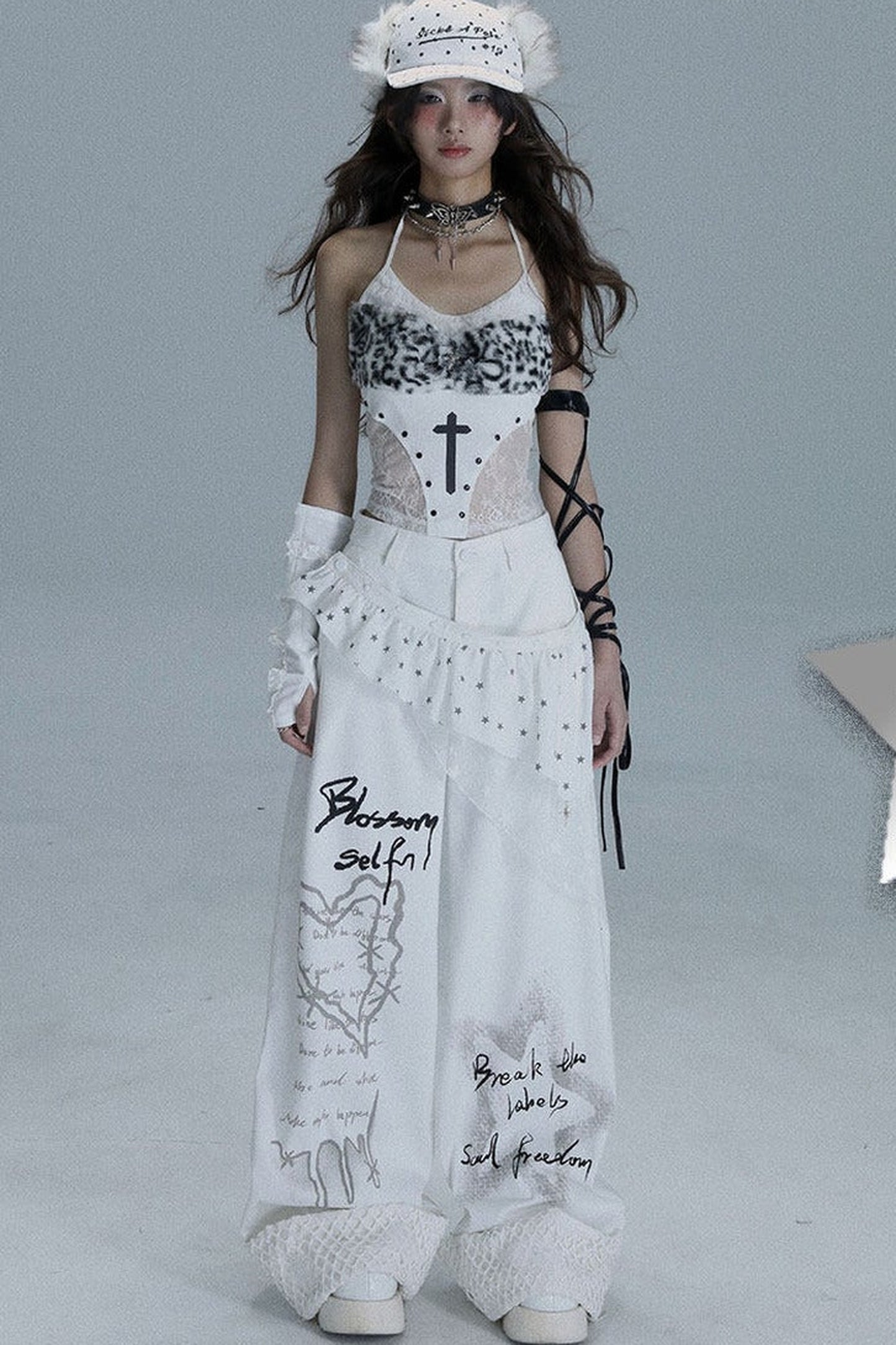Pure Heart Wide-Leg Pants
