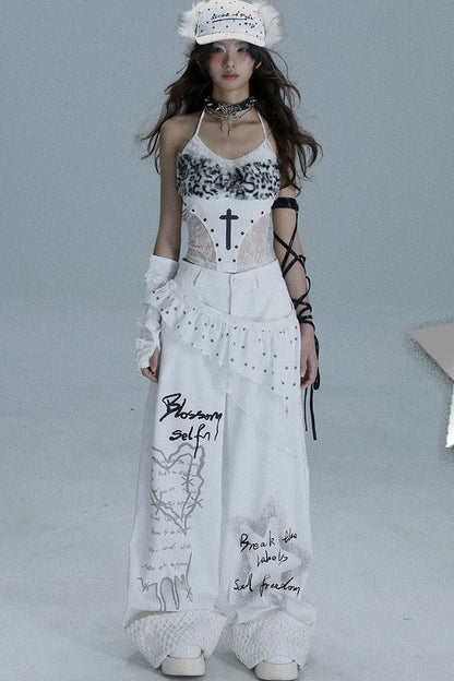Pure Heart Wide-Leg Pants