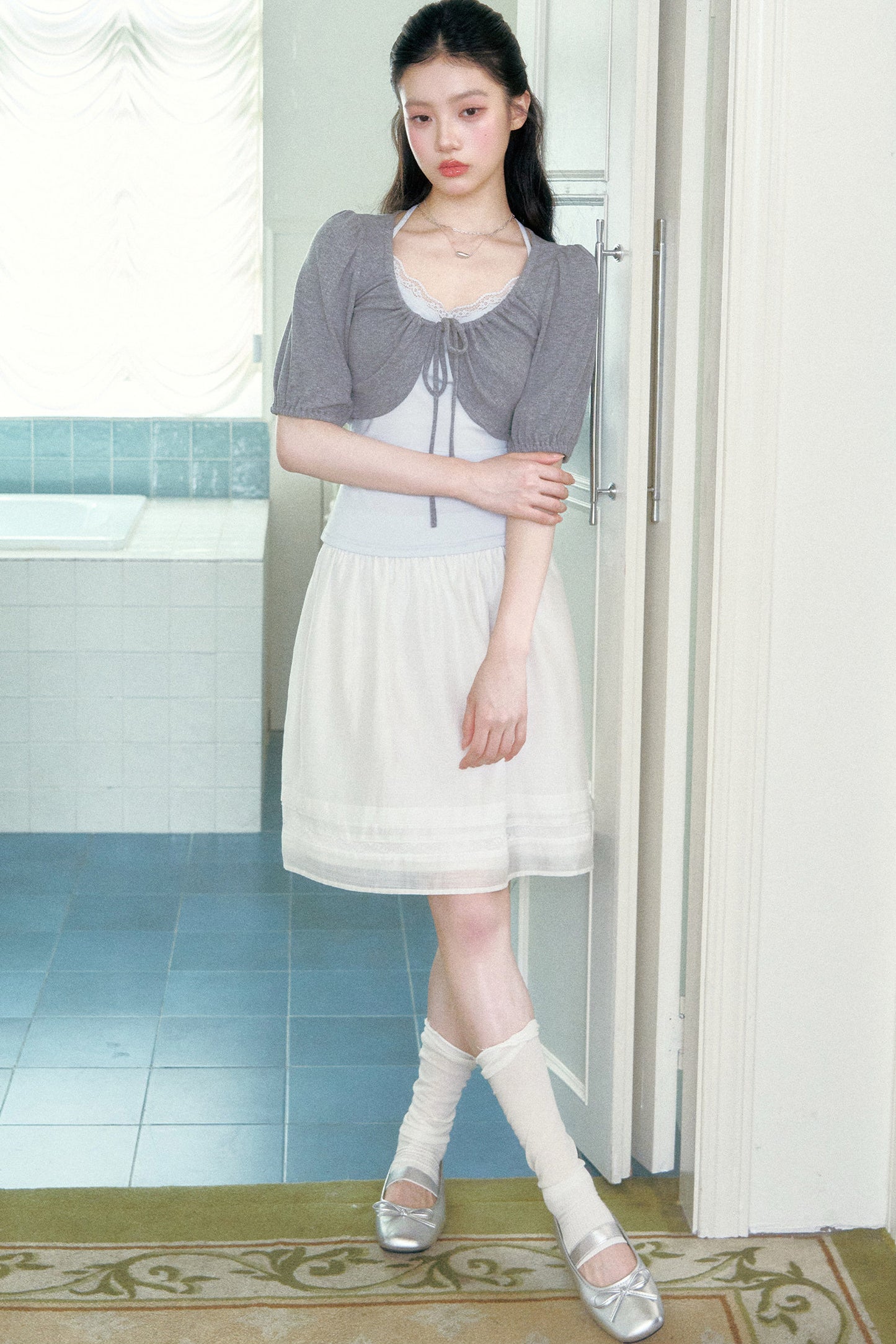 Color-Block Two-Piece Top Set-Up