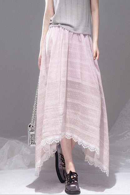 Romantic Sicily Lyocell Ruffle Collar Blouse Set-Up