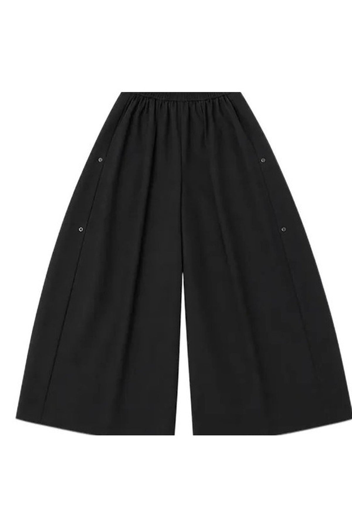 Pantalon drapé à jambes larges