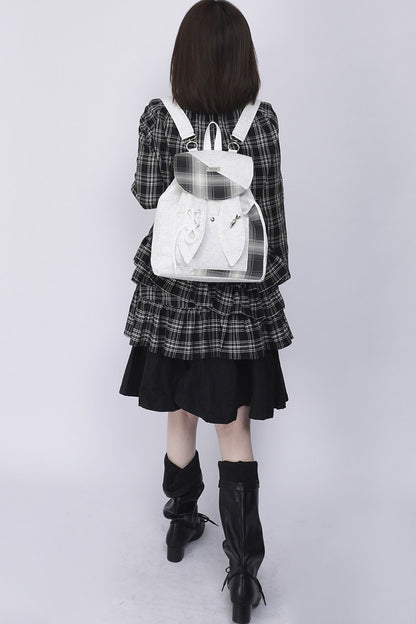 Outdoor Travel Cute Flip-Top Backpack