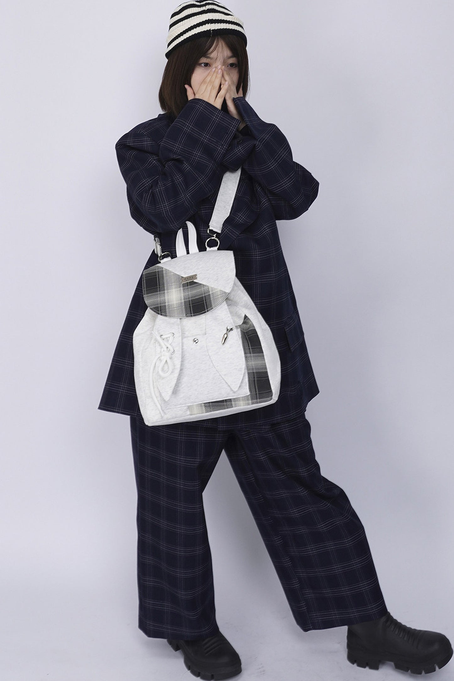 Outdoor Travel Cute Flip-Top Backpack