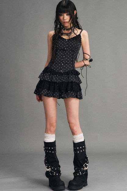 Retro Polka Dot Dress