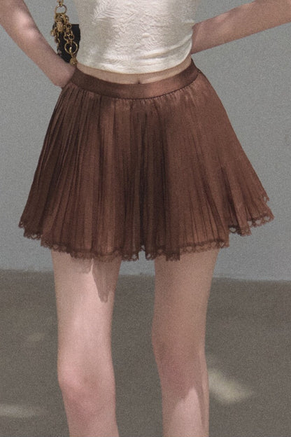 Longing Chiffon Pleated Skirt