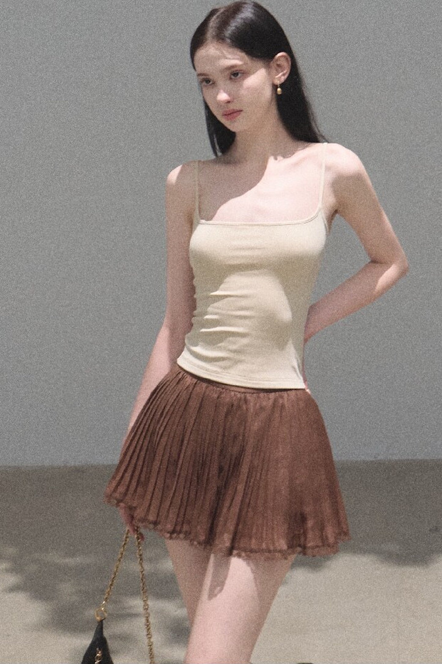 Longing Chiffon Pleated Skirt