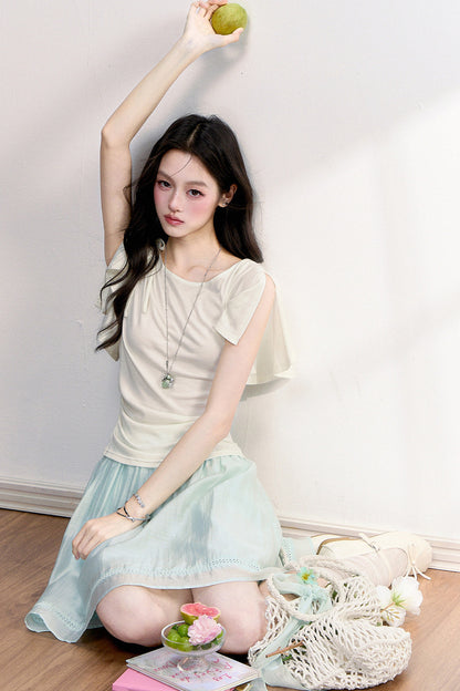 Flutter Sleeve T-Shirt