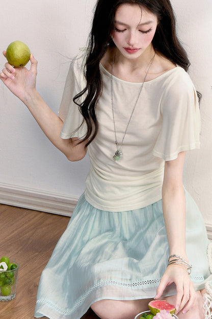 Flutter Sleeve T-Shirt