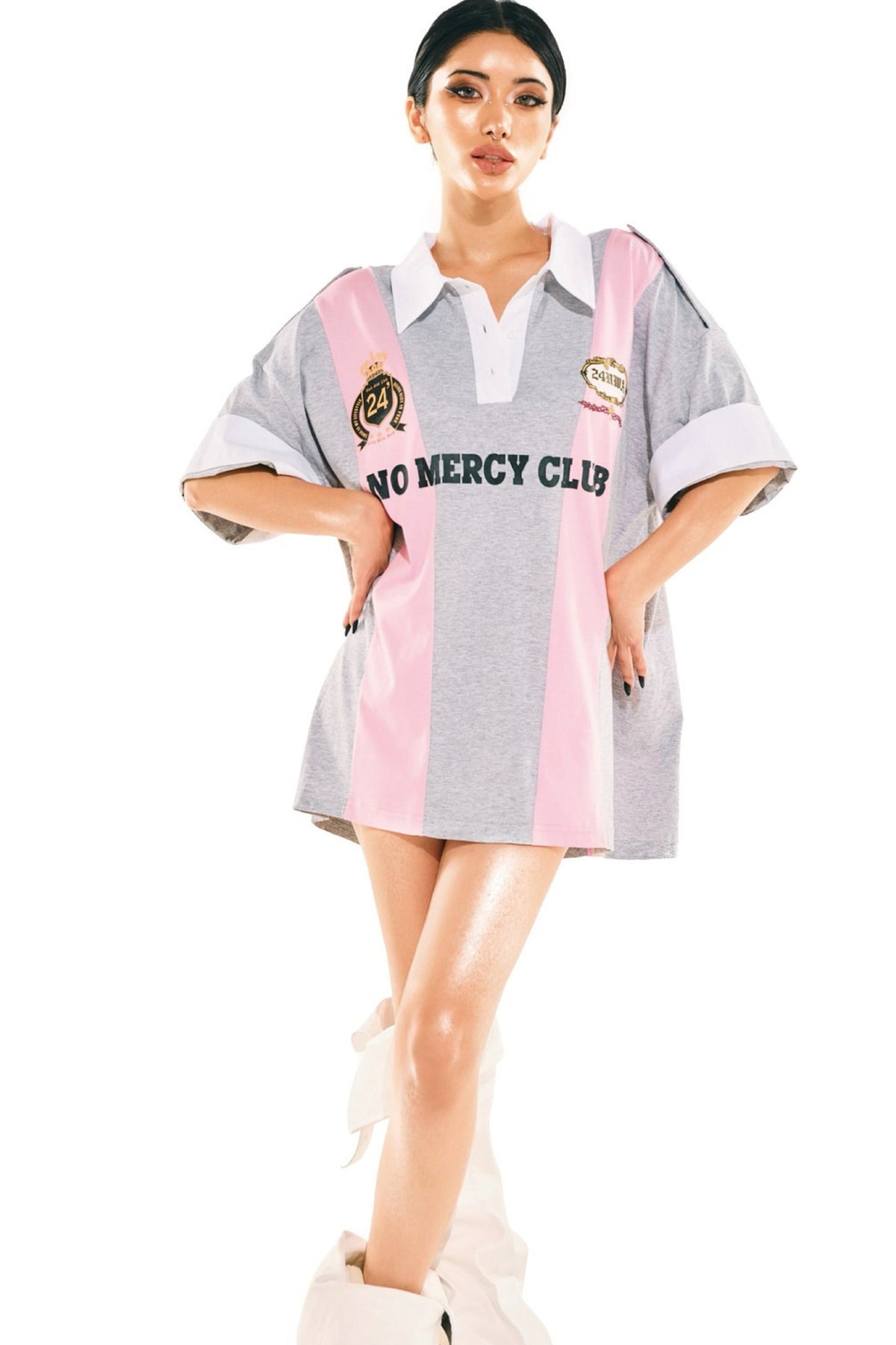 Oversized Polo Shirt