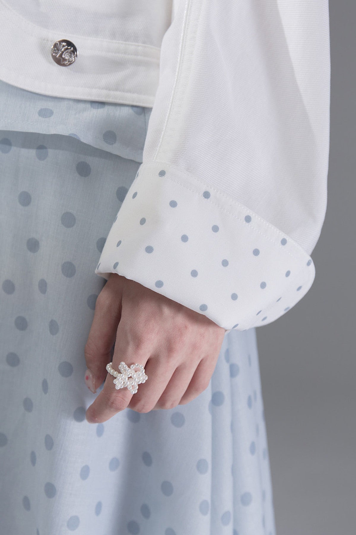 Cocoon Lyocell Folded Cuff Jacket