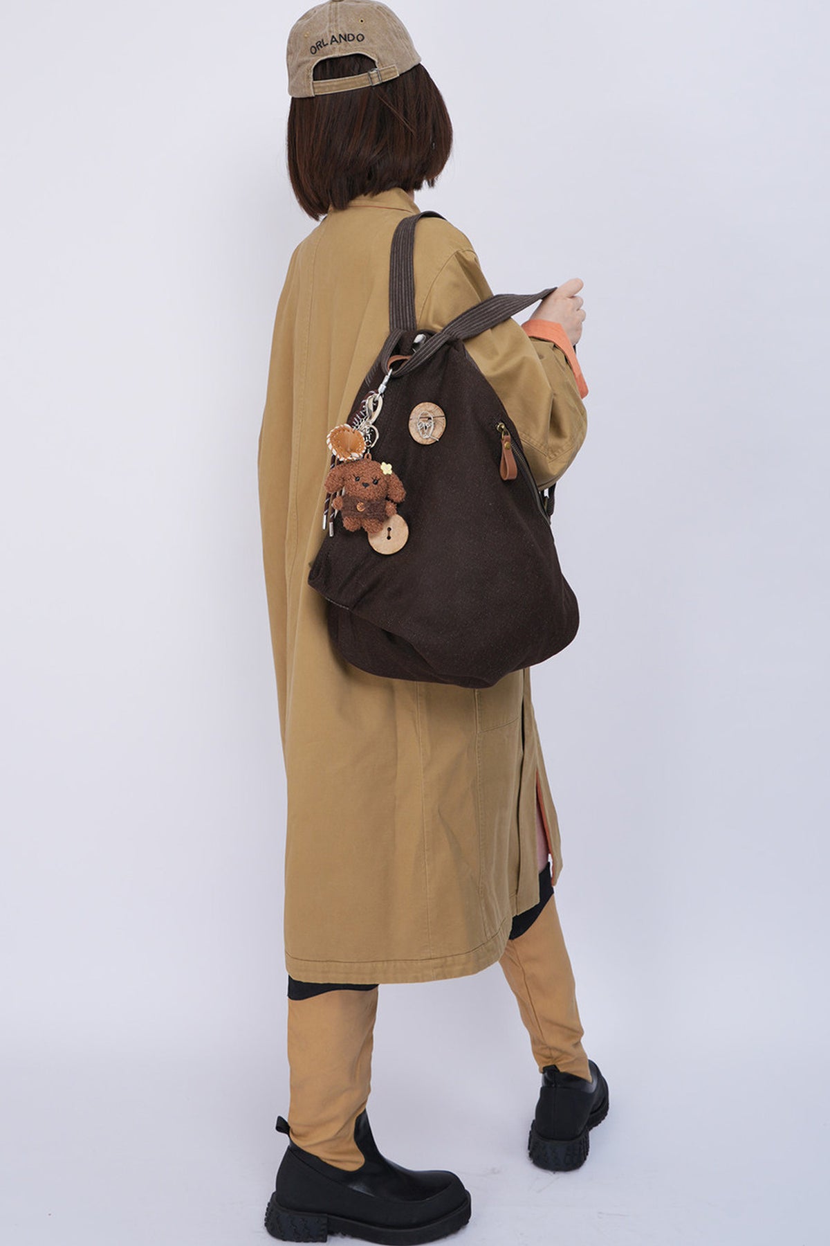 Retro Canvas Large Capacity Backpack