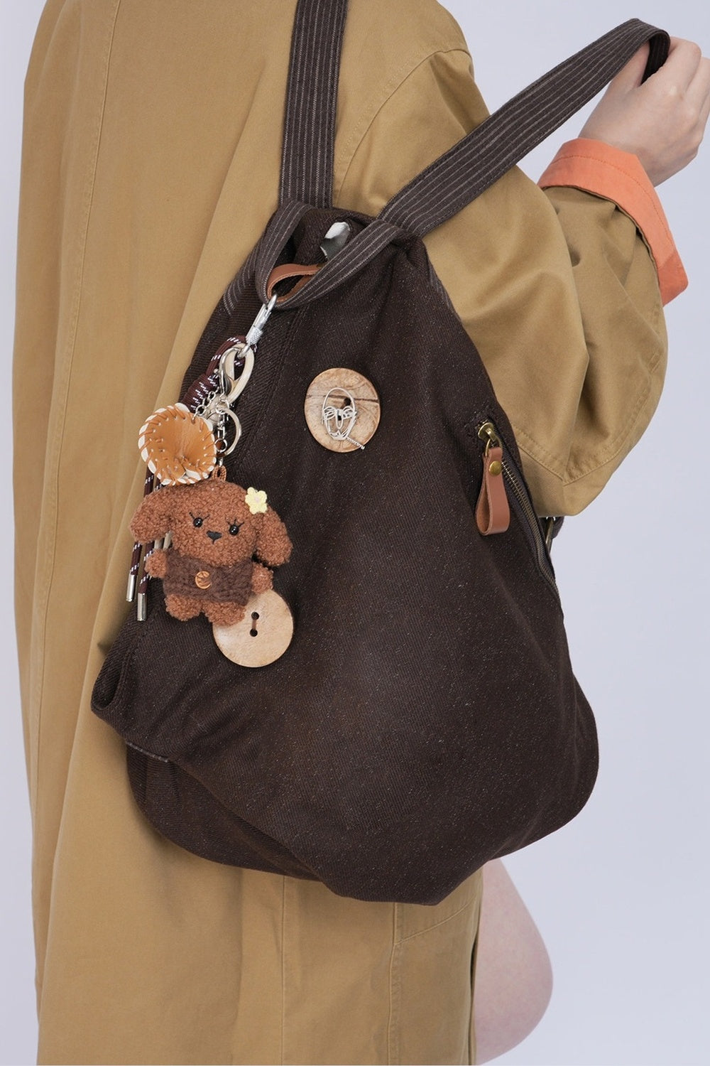 Retro Canvas Large Capacity Backpack