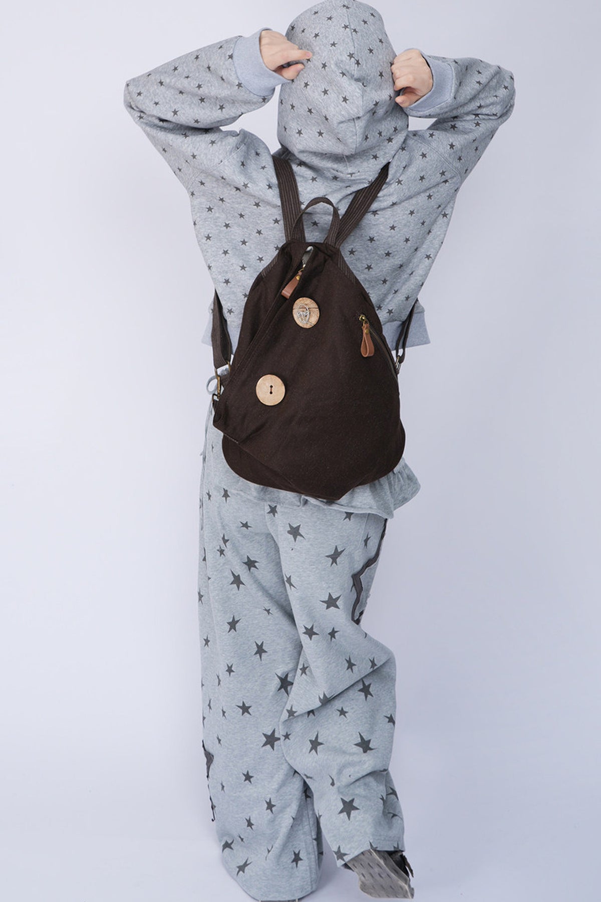 Retro Canvas Large Capacity Backpack