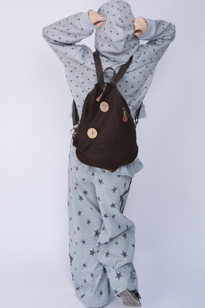 Retro Canvas Large Capacity Backpack