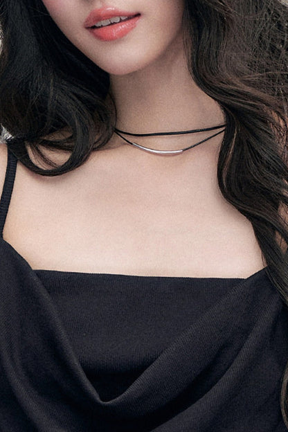 Layered-Look Off-Shoulder Top