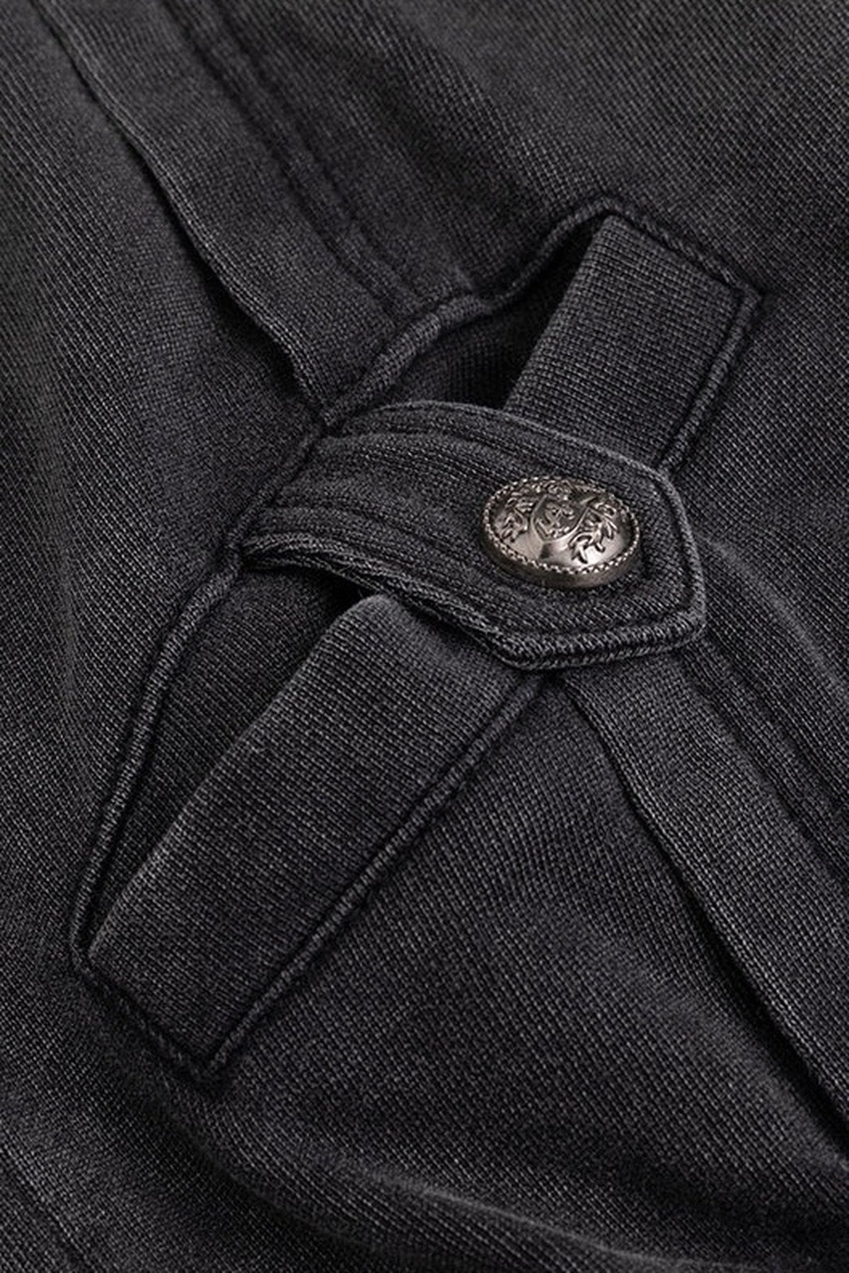 Distressed Knit Double Collar Jacket