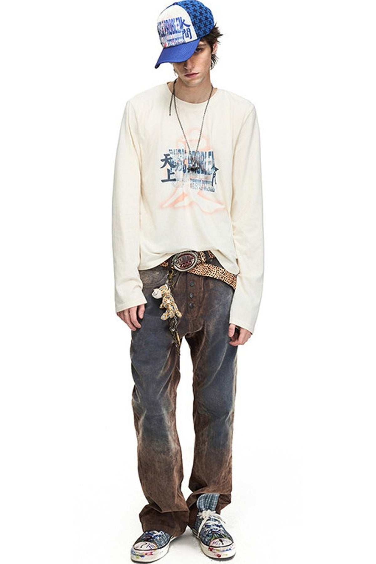 Celestial Gradient Long-Sleeve T-Shirt