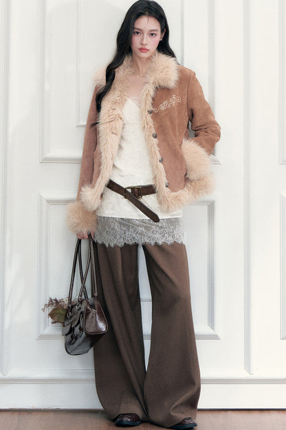 Eyelash Lace Patchwork Layered Camisole