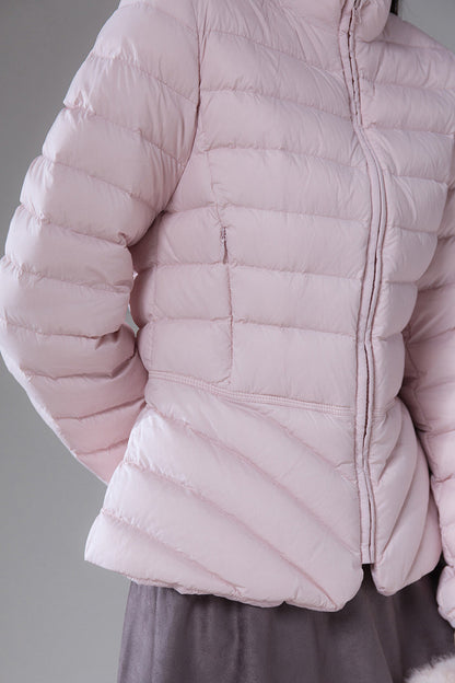 Ribbed Down Jacket