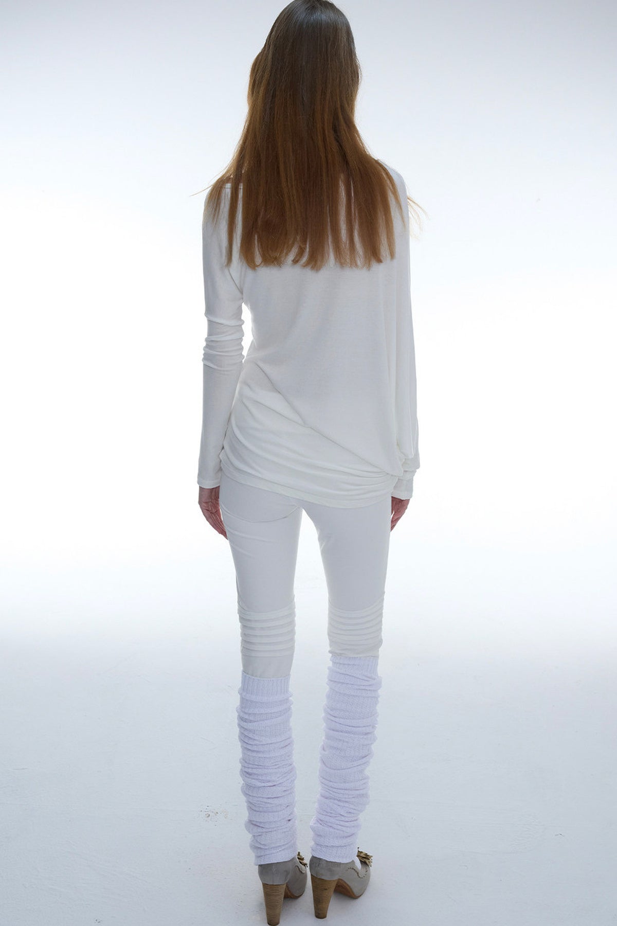 Straight-Leg Slightly Flared Stacked Base Layer Leggings