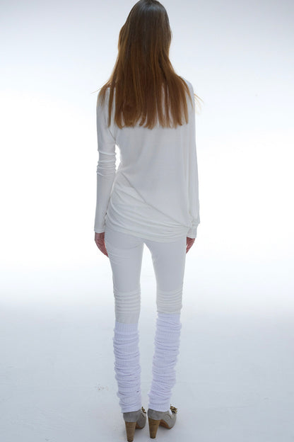 Straight-Leg Slightly Flared Stacked Base Layer Leggings