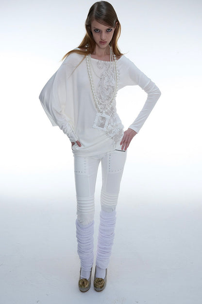 Straight-Leg Slightly Flared Stacked Base Layer Leggings